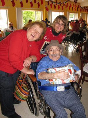 Cherryl, Diane and Pasquale