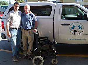 Generous donations from Tim Leal of Horsnyder Medical Supply